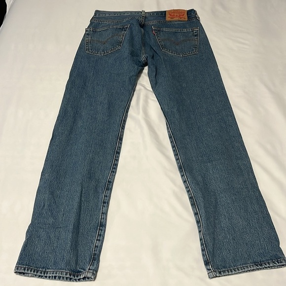 Levi’s 501 Button Fly Straight Leg Jeans - Picture 4 of 6